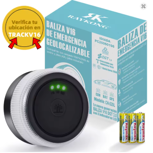 Baliza V16 Geolocalizacion Homologada DGT 3.0 Sim y Datos hasta 2038